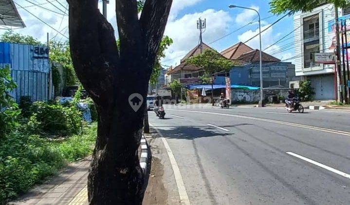 Land for sale on the edge of Jl. Mahendradata Denpasar  2