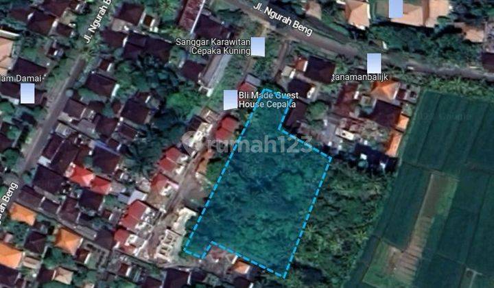 Land Leasehold Riverside And Ricefield View In Cepaka  2