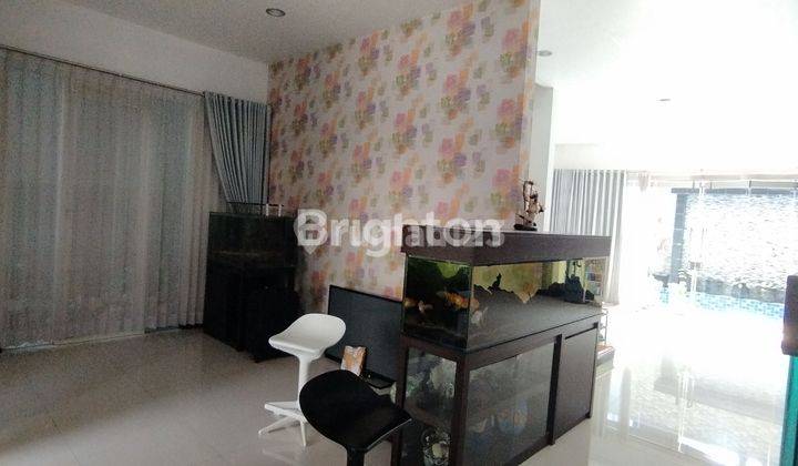 Rumah Ala Villa Dengan Kolam Renang dan Fasilitas Lengkap Semi Furnish Area Riverside Kota Malang 2