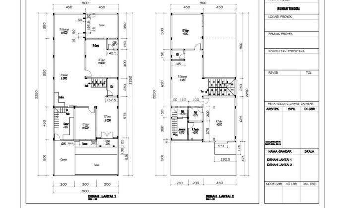 RUMAH SEMOLOWARU - RUMAH BARU BELUM PERNAH DITEMPATI - SEMOLOWARU - SUKOLILO - SURABAYA TIMUT 2