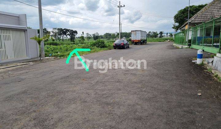 TANAH STRATEGIS DEKAT PINTU TOL PAKIS - DEKAT PABRIK GATRA MAPAN - LEBAR JALAN 16m² - KRAJAN PAKISJAJAR - PAKIS MALANG 1