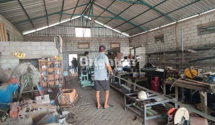 GUDANG SERBAGUNA BISA UNTUK BENGKEL-GUDANG-INDUSTRI AREA KEDUNGPRING-BALONGPANGGANG GRESIK DEKAT TOL BELAHAN REJO 2