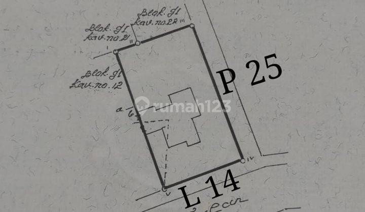 Dijual Cepat Rumah Lama Pinggir Jalan Griya Loka Bsd 2