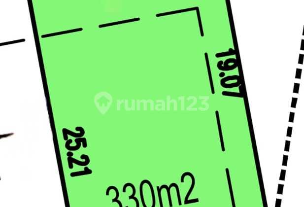 9.790 Billion/Meter, Corner Plot Hoek Foresta BSD