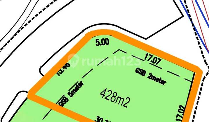 9.82Jt/Mtr Kavling Hoek Foresta Bsd