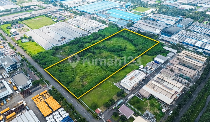 Tanah Kavling Jababeka Cikarang Bekasi Cocok Gudang Pabrik Dijual 