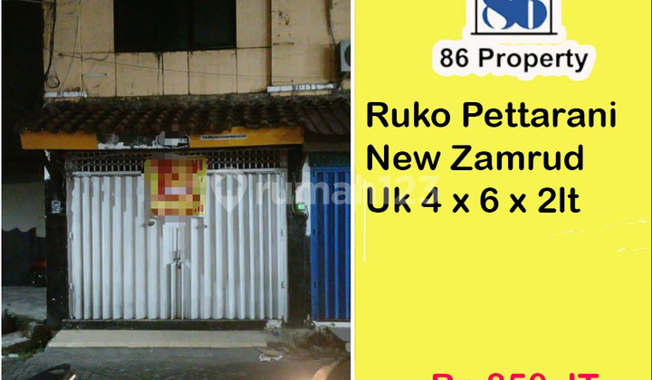 Ruko 2 Lantai Pusat Bisnis Dekat Jln.Pengayoman,Hertasning,Boulevard  Ruko 1