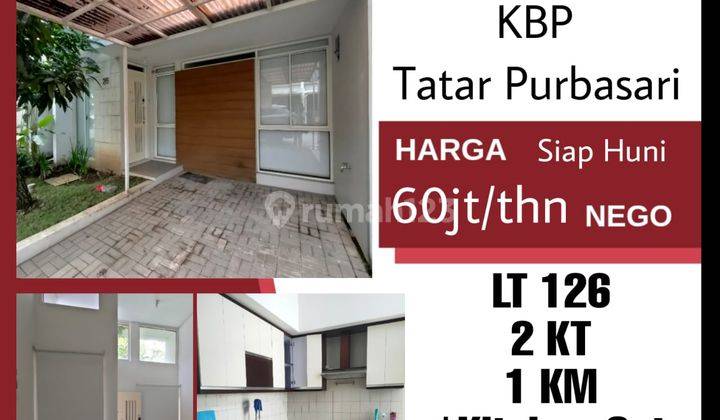 Disewakan Rumah di KBP Tatar Purbasari Bandung  1