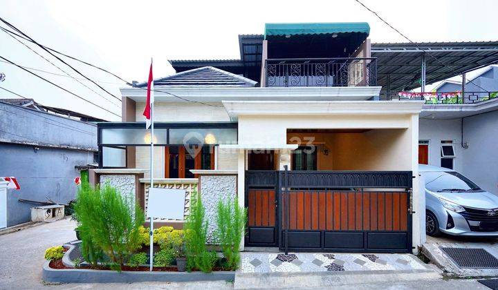 Rumah SHM LT 123 Hadap Timur di Limo, Depok dekat Sekolah dan Mall Siap KPR  J17989 1