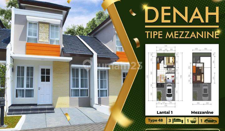 Rumah SHM dengan Mezzanine 5 Mnt ke Living Plaza Pamulang J29115 1