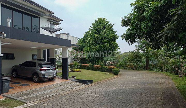 Rumah Seken Cantik LT 224 Harga Nego dekat Sekolah dan Mall BSD City Dibantu KPR J22380 2