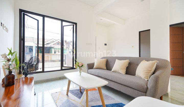 Rumah LT 120 SHM 5 menit ke Pasar Modern BSD City Full Furnished Harga Nego J18765 2