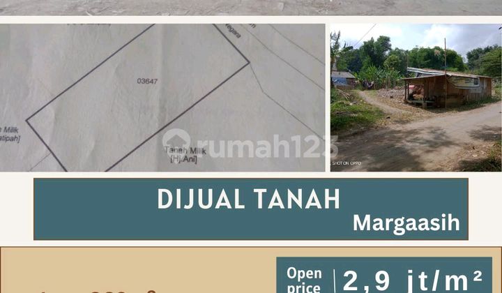 Dijual Tanah Dekat Tol Margaasih