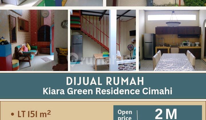 Jual Cepat Rumah Siap Huni Lokasi Astri Dan Aman Di Kiara Green Residence Cimahi 