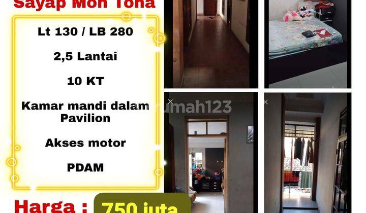 Dijual cepat harga BU rumah kost²an di saya Moh Toha  1