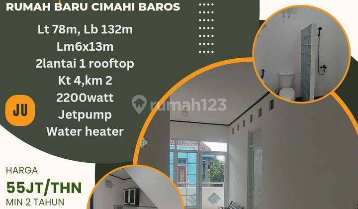 Disewakan Rumah Baru di Cimahi Baros  1