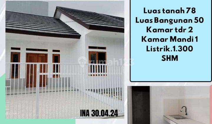 Rumah baru siap huni di Cisaranten  1