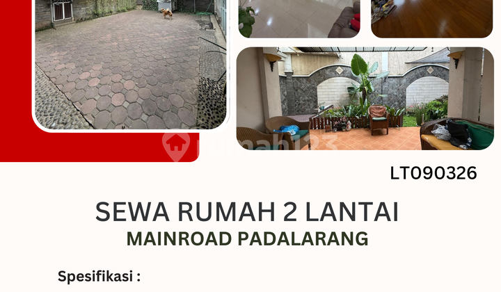 For Rent 2-Story House on Main Road Padalarang