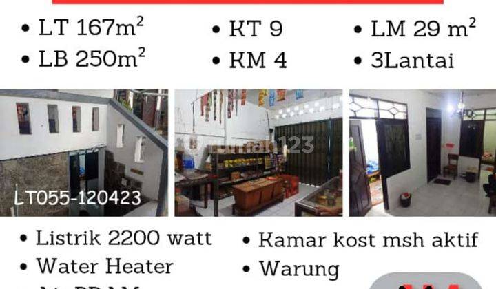 Dijual Cepat Rumah, Rumah Kost & Warung Sayap Pasirkaliki 1