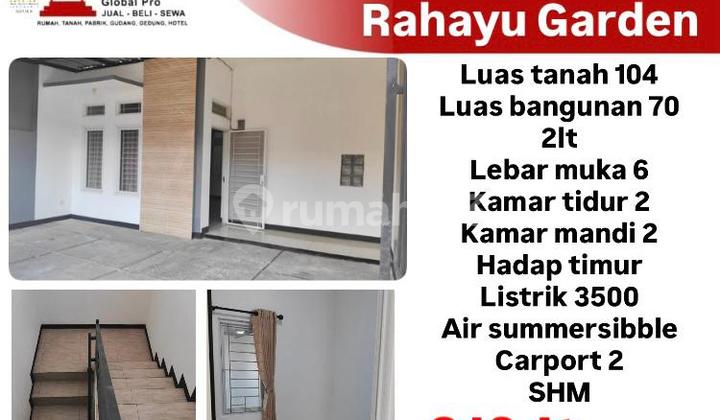 Dijual Cepat Harga Bu Rumah Siap Huni Di Taman Rahayu 1