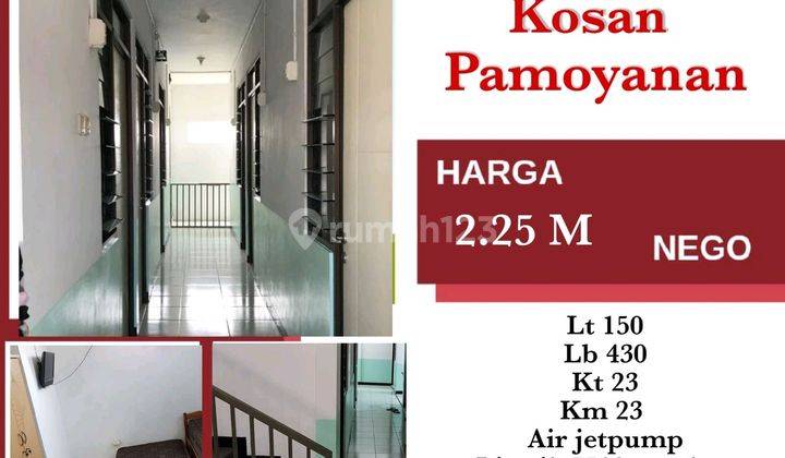 Dijual Cepat Rumah Bawa Hoki Kost Masih Aktif Lokasi Jl Pamoyanan  1