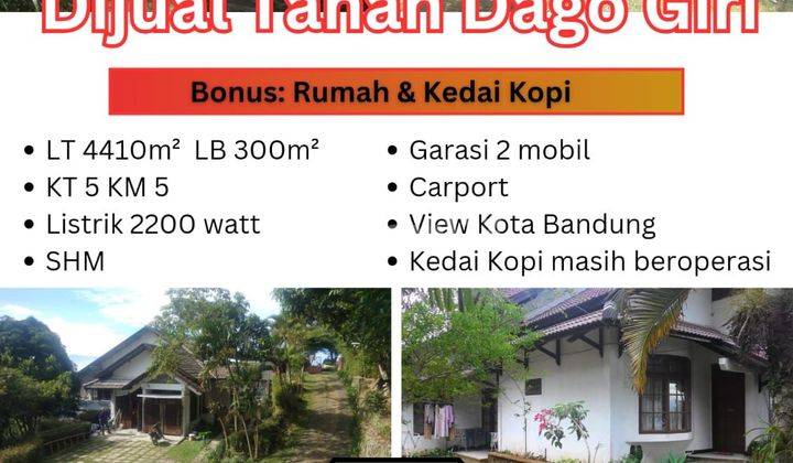 Dijual Tanah Bonus Bangunan Lokasi Strategis Di Mainroad Dago Giri 1