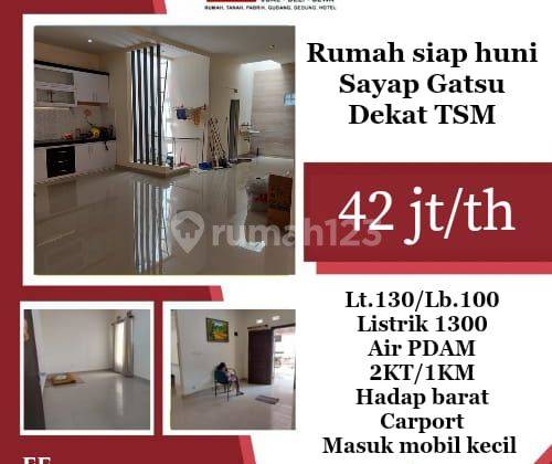 Disewakan rumah siap huni di Sayap Gatot Subroto, Bandung 1