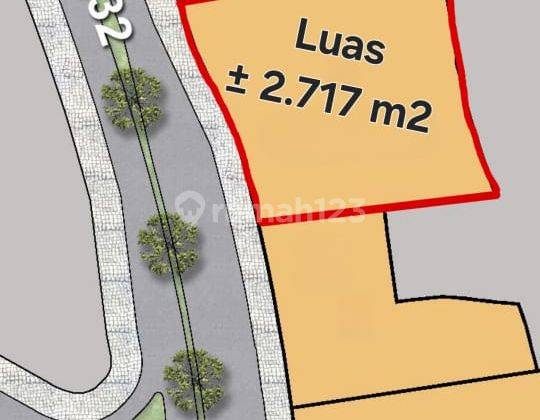 17jt Kavling Komersial 2717m² Barat Boulevard Raya Bsd  1