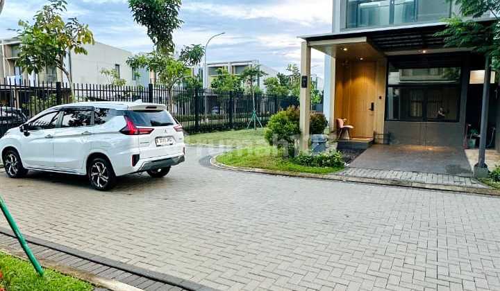 85Jt Rumah Hoek Tanakayu Brand New Furnished 2