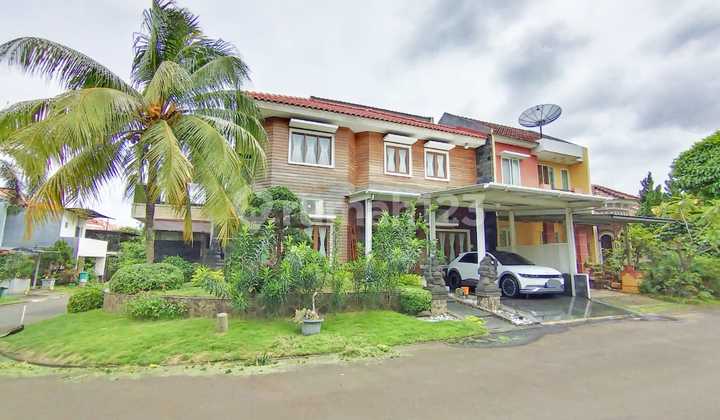 6.9m Rumah Delatinos Semi Furnished Hadap Utara Selatan Barat Shm Posisi Hoek -bi-