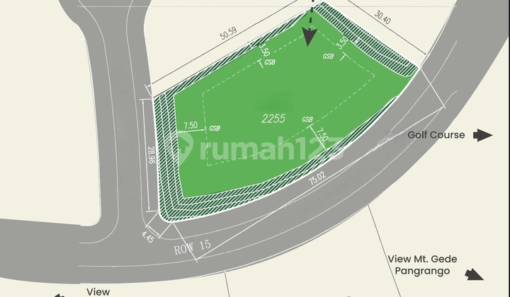 10.9jt Kavling Hoek 2.255m2 Rancamaya Golf Area Barat_selatan 10.9jt Kavling Hoek 2.255m2 Rancamaya Golf Area Barat_selatan