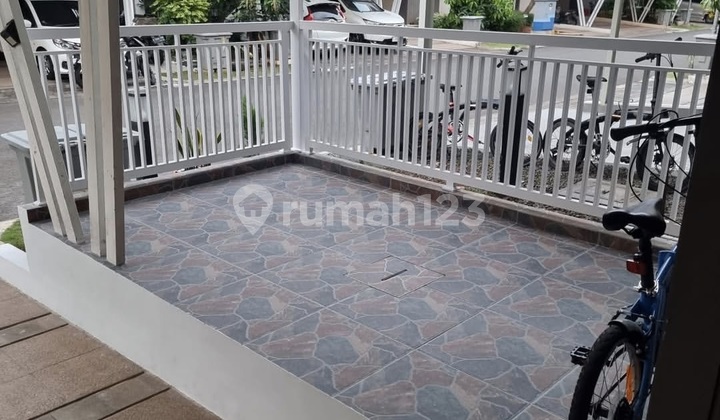 2.5M Rumah Summarecon Serpong Hadap Utara Semi Furnished 2