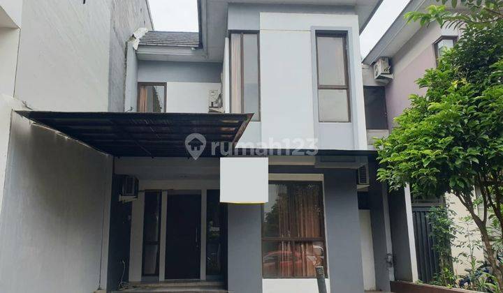 Rumah di Caspia BSD City Unfurnished 2 Lantai SHM dekat Aeon Mall 1