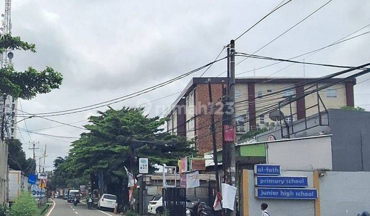 Tanah dipinggir jalan raya di Lengkong Gudang 2700 m² SHM 1