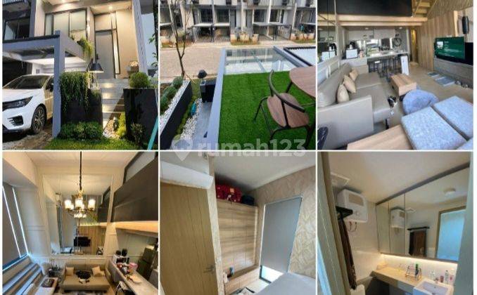 Rumah cantik sudah renov siap huni  full furnish dan elektronik  di Imajihaus Greenwich Park Bsd City, Tangerang  (NL) 1