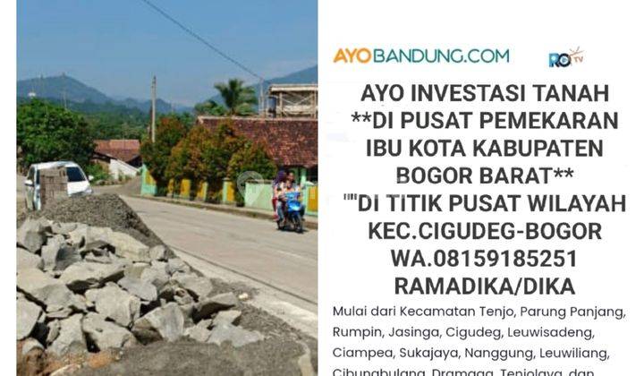 4100m².SHM Tanah UNTUK PERGUDANGAN Kec.Cigudeg-Bogor Barat 1