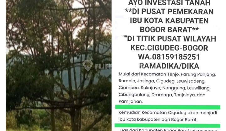 9000m².ajb Kebun Durian Di Jalan Raya Nasional Kec.cigudeg-Bogor 1