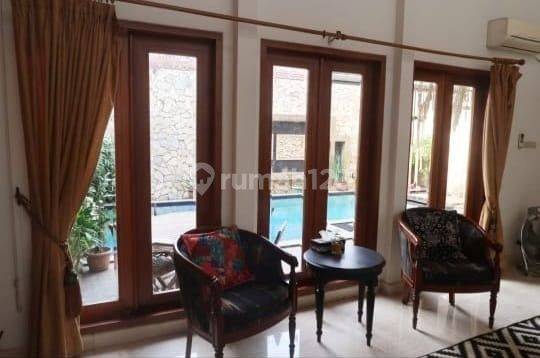 Rumah Semi Furnish Ada Kolam Renang Area Cipete Jakarta Selatan 2