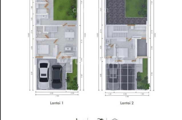 UNIT LIMITED Modern Luxury House Cluster Adara Harapan Indah 2