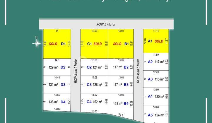Dijual Tanah SHM 80 Jt an Dekat Pusat Kota Purworejo 5