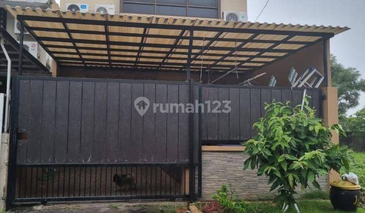 DIJUAL RUMAH MODERN MINIMALIS 2 LANTAI PURI SAFIRA CLUSTER DE NIZAR 1