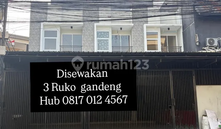 For Rent 3 Adjacent Shophouses Tomang For Rent 3 Adjacent Shophouses Tomang