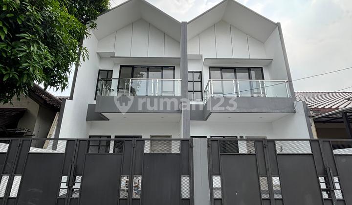 Rumah Baru Di Villa Melati Mas 2 Lantai Cantik Siap Huni