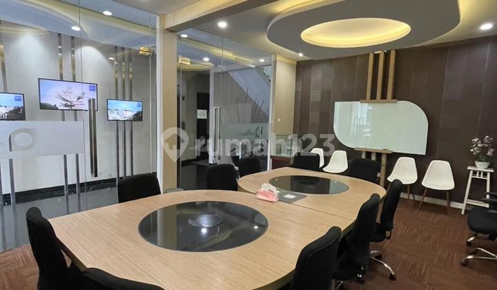 OFFICE BUILDING IN BSD ANGGREK LOKA 3 FLOORS SPACIOUS READY TO USE