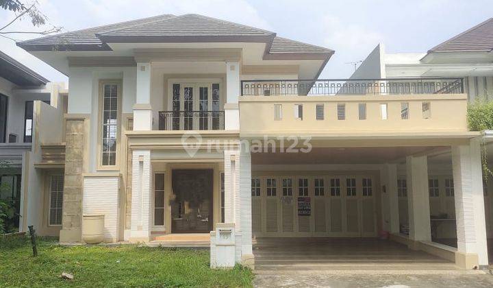 Disewakan Rumah Bagus Semi Furnished Siap Huni di Cluster Olivia Alam Sutera 1