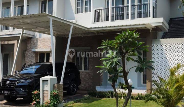 Dijual Rumah Baru Renovasi, Bagus Full Furnished Di Cluster Mahoni Suvarna Sutera 1