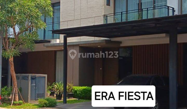 Rumah Baru 3 Lantai Furnished di Zora Cluster Kimora Bsd City 1