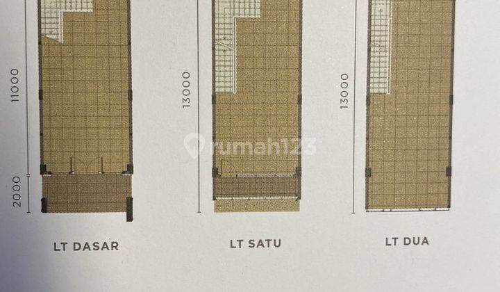 Ruko 2 Gandeng 3 Lantai Pinggir Jalan Raya di Icon Business Park  2