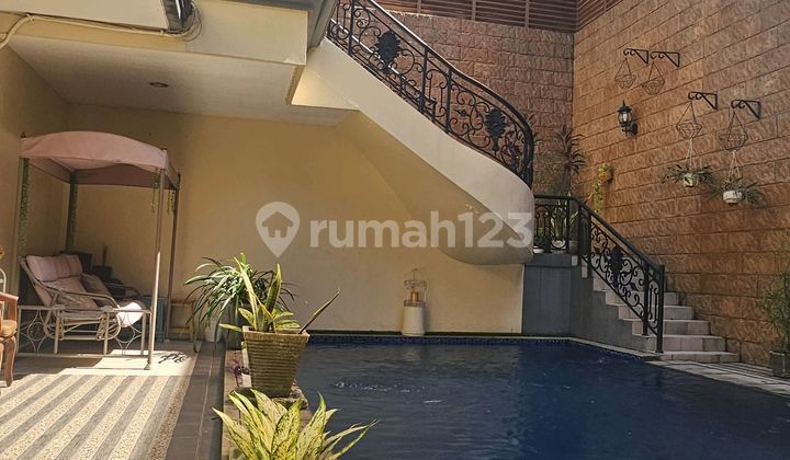 Rumah Mewah Desai Cakep di Gading Serpong Full Furnish Siap Huni