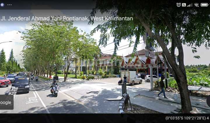 Harga Turun Jual Cepat Tanah Pinggir Raya di Jl. A Yani 342 m² Kota Pontianak